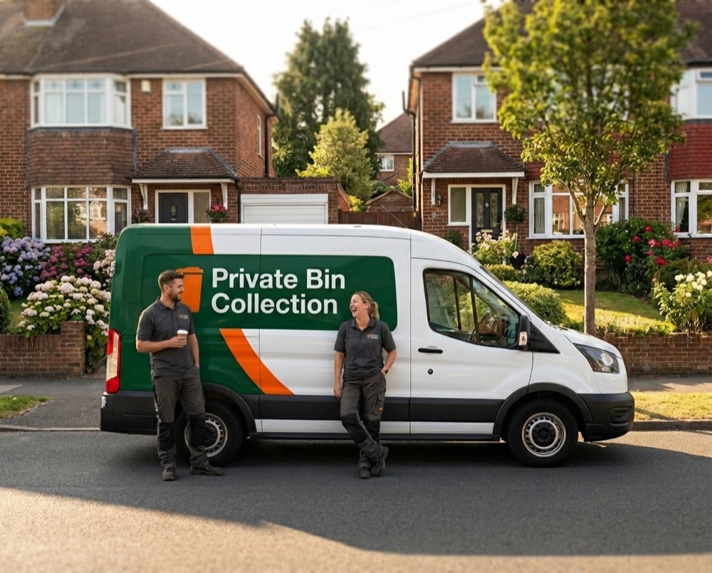 Private bin collection team serving Bognor Regis and West Sussex